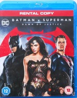 BATMAN VS SUPERMAN DAWN OF JUSTICE - BLU-RAY - BRAK PL