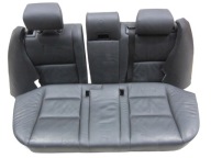 BMW 5 E61 Sitz hinten heck Leder schwarze SIEDZISKO OPARCIE