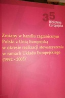 Zmiany w handlu zagranicznym Polski z -