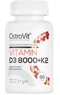 OstroVit Vitamín D3 8000 IU + K2 60 tabliet