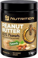 Arašídové máslo Go On Nutrition Peanut Butter Smooth 100% 1 kg Sante