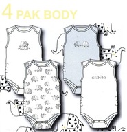 HI-KIDS B.V. body niemowlęce bawełna rozmiar 50-56