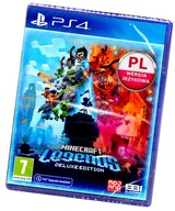 MINECRAFT Legends Edycja Deluxe PS4 PS5 NOWA PO POLSKU + Dodatki