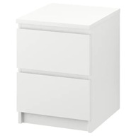 IKEA MALM Komoda biela 2 zásuvky 40x55 cm