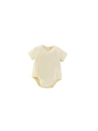 SHEIN ŽLTÉ BODY KRÁTKY RUKÁV (3-6M)