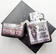 ZAPALNICZKA ZIPPO 218 ZOMBIE WARNING DESIGN 60004767