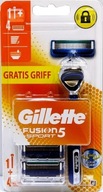 Gillette Fusion Maszynka plus wkłady 4 szt.