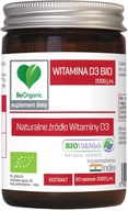 Aliness Vitamín D3 BIO 2000 j.m. 60 tabliet Mineralizácia kostí Imunita