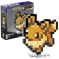 KOCKY MEGA Pokémon PIXEL EEVEE 323 ELEMENTY 15 CM HTH78