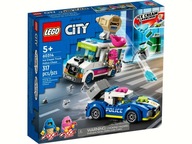 Oryginalne LEGO City 60314 Policyjny pościg 317 el