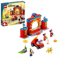 LEGO Disney 10776 Hasičská stanica a auto Mickey Mouse a priatelia