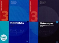 Matematyka 3 podręcznik + zbiór,rozszerz OE Pazdro