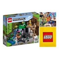 LEGO Minecraft - Loch kostry (21189) +Taška +Katalóg LEGO 2024