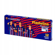Školská plastelína 12 farieb ASTRA FC Barcelona