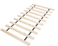 Stelaż drewniany do łóżka 160 cm rolowany wkład (STELAŻ_10L_160x200)