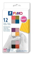 Fimo Masa Fashion Zestaw 25g 12 Kostek Staedtler