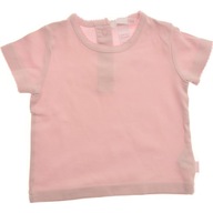 H&M t-shirt dziewczęcy Różowy Gładki Bawełniany 68