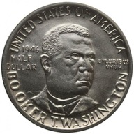 USA 1/2 dolara, 1946, Booker Taliferro Washington