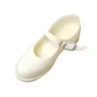 1:6 Dámske topánky Soldier Topánky s pásikom na členky Klasická móda Ležérna biela