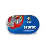 Szprot w sosie pomidorowym 170g Fisherking