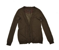 MASSIMO DUTTI SWETER JEDWAB + COTTON _ S