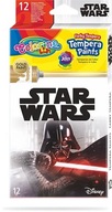 Temperové farby v tubách 12 ml Colorino Kids 12 farieb Star Wars