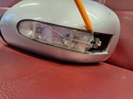 2038105993 MERCEDES E-KLASA W211 silver mirror left 11-PIN 9+2 C744