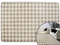 DYWAN 3D PLUSZOWY NA BALKON TARAS PATIO 160x230 CLOVER PEPITKA BEIGE