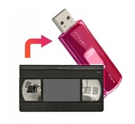 Przegrywanie kaset VHS VHS-C 8mm Hi8 miniDV na Pendrive USB DVD kopiowanie