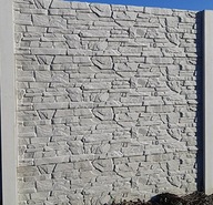 Ogrodzenie betonowe płot betonowy płyty przęsło 1,88m grafit