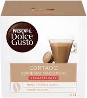 Kapsule Nescafe Dolce Gusto Cortado Decaffeinato 16 káv