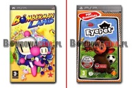 Bomberman Land [PSP] + EyePet [PSP] PL , Essentials