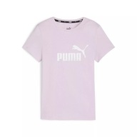 Puma Koszulka Dziecięca Różowa Bawełniana Okrągły Dekolt 587029 60 r. 110