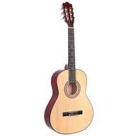 NN BD 36 gitara klasyczna 3/4 Natural + pokrowiec + tuner