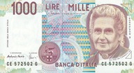Włochy - 1000 Lire - 1990 - P114c - St.1