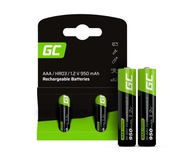 Akumulatorki Green Cell Ni-MH AAA 950mAh HR03 R03 1,2V 2 sztuki