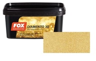 FOX DEKORATOR Farba EFEKT Diamento 3D 1L GOLD