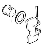 ND MAKITA / DOLMAR Matica krídlová, španovák PS32TLC, PS35TLC,195764-0 (62d