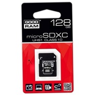 KARTA GOODRAM MICROSDXC 128GB CL10 + ADAPTER SD