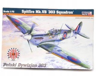 Spitfire Mk. VB Divízia 303 1:72 model Mister Cr.