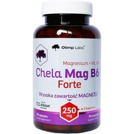 Olimp Chela Mag B6 Forte horčík + vitamín B6 VELIKÁNSKE BALENIE 90 kapsúl