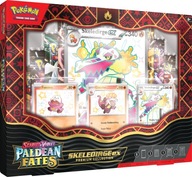 Pokemon Paldean Fates Premium Collection Skeledirge 8 boostery 3 promo