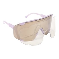 POC Devour fialové quartzové priesvitné/číre cyklistické okuliare