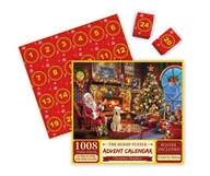 24-dňový vianočný adventný kalendár Puzzle Blind Box
