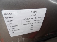 Fiat Seicento door front left lak. 647 HB 3D