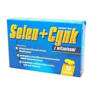 Selén+ Zinok s vitamínom C 30 tabliet