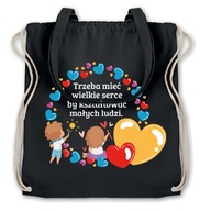 Taška batoh taška s na deň učiteľa musíte mať veľké srdce