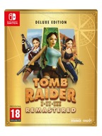 Remastered Tomb Raider I-III v hlavnej úlohe s Larou Croft: Deluxe Edition PL (NSW)