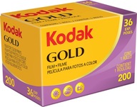 Film Kodak Gold 200 / 36 małobrazkowy NOWY do 2026