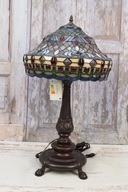Lampa vitrážová Štýl Tiffany vitráž 65CM RASTLINY